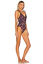 view 2 of 3 Dali Maillot One Piece in Fuchsia Floral