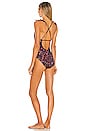 view 3 of 3 Dali Maillot One Piece in Fuchsia Floral