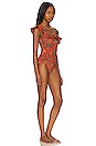 view 2 of 3 Martina Maillot One Piece in Clementine