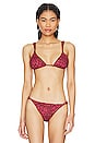 view 1 of 4 Catalina Bikini Top in Gladiola