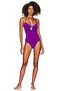 view 1 of 3 Aaliya Maillot in Cassis