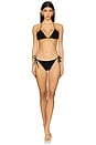 view 4 of 4 Cecillia Bikini Bottom in Noir