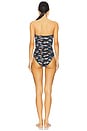 view 3 of 3 Monterey Maillot in Lazuli