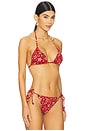 view 2 of 4 Keaton Bikini Top in Coral