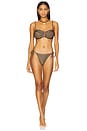 view 4 of 5 Maria Scalloped String Bikini Bottom in Helios