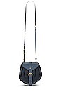 view 6 of 7 Paloma Ruched Convertible Crossbody in Orion Blue