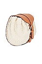 view 3 of 7 Paloma Ruched Crossbody in Cream Boucle