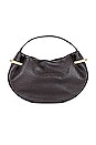 view 1 of 5 Tilda Ruched Mini Bag in Chocolate