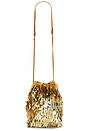 view 2 of 5 Celeste Paillette Drawstring Bag in Gilt