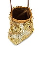 view 4 of 5 Celeste Paillette Drawstring Bag in Gilt
