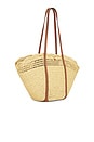 view 3 of 5 Marina Raffia Tote Bag in Natural