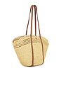 view 4 of 5 Marina Raffia Tote Bag in Natural