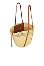 view 5 of 5 Marina Raffia Tote Bag in Natural