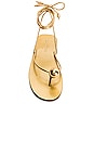 view 4 of 5 SANDALES ELAINE in Gold
