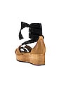 view 3 of 7 Mako Platform Sandal in Taupe