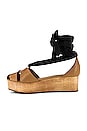 view 5 of 7 Mako Platform Sandal in Taupe