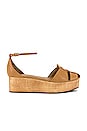 view 6 of 7 Mako Platform Sandal in Taupe