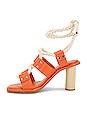 view 5 of 5 Elvie Rope High Heel in Red Clay