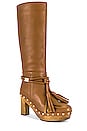 view 2 of 5 Elin Tassel Boot in Cognac