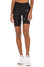 view 1 of 4 Aero Lux Knockout Short in Nero Patent Nero