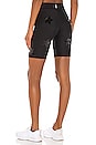 view 3 of 4 Aero Lux Knockout Short in Nero Patent Nero