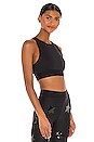 view 2 of 4 Altitiude Lux Crop Top in Nero