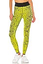 view 1 of 4 Ultra High Python Legging in Neon Yellow