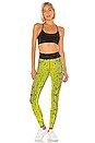 view 4 of 4 Ultra High Python Legging in Neon Yellow