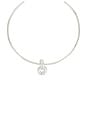 view 1 of 3 Infinity Choker in Silver