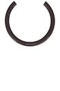 view 1 of 3 Aurum Collier in Dark Brown