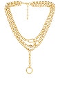 view 1 of 2 Luxe and Ball Necklace in Gold