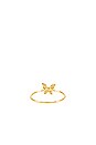 view 3 of 4 Butterfly Ring in Gold