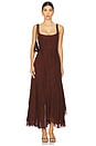 view 1 of 3 Honey Moon Dress in Chocolate