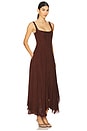 view 2 of 3 Honey Moon Dress in Chocolate