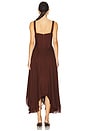 view 3 of 3 Honey Moon Dress in Chocolate