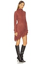 view 2 of 4 Whole Lotta Trouble Dress in Brown