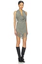 view 2 of 3 VESTIDO FRINGE MINI in Agave Green