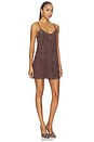 view 2 of 4 Saddle Up Slip Dress in Brown