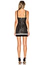 view 3 of 3 Studded Split Mini Dress in Black