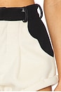 view 6 of 6 x REVOLVE Love Story Short in Black & Cream