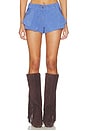 view 1 of 6 Dixie Frill Short in Palace Blue