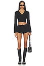 view 5 of 6 x REVOLVE Stretch Suede Short in Black