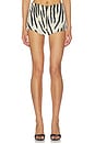 view 1 of 6 x REVOLVE Zebra Short in Cream & Black