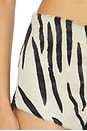 view 6 of 6 x REVOLVE Zebra Short in Cream & Black