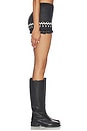 view 4 of 6 Nordic Outlaw Short in Angora & Black