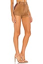 view 2 of 4 X REVOLVE Bandit Leather Combo Short in Tan