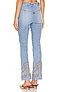 view 3 of 5 Western Stretch Jeans in Cowboy Tears Blue