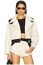 view 1 of 5 x REVOLVE Love Story Jacket in Black & Cream