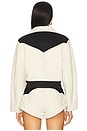 view 4 of 5 x REVOLVE Love Story Jacket in Black & Cream