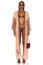 view 3 of 5 Horsey Kimono in Peach